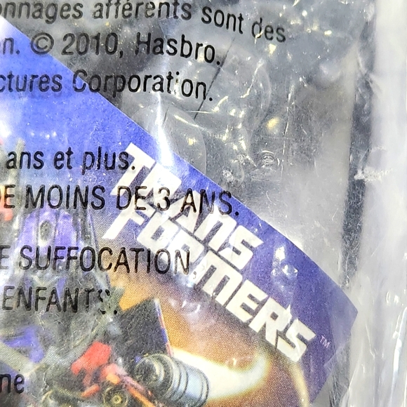 2010 Transformers McDonald’s Happy Meal #2 New Sealed Megatron Juguete Hasbro - Picture 4 of 8